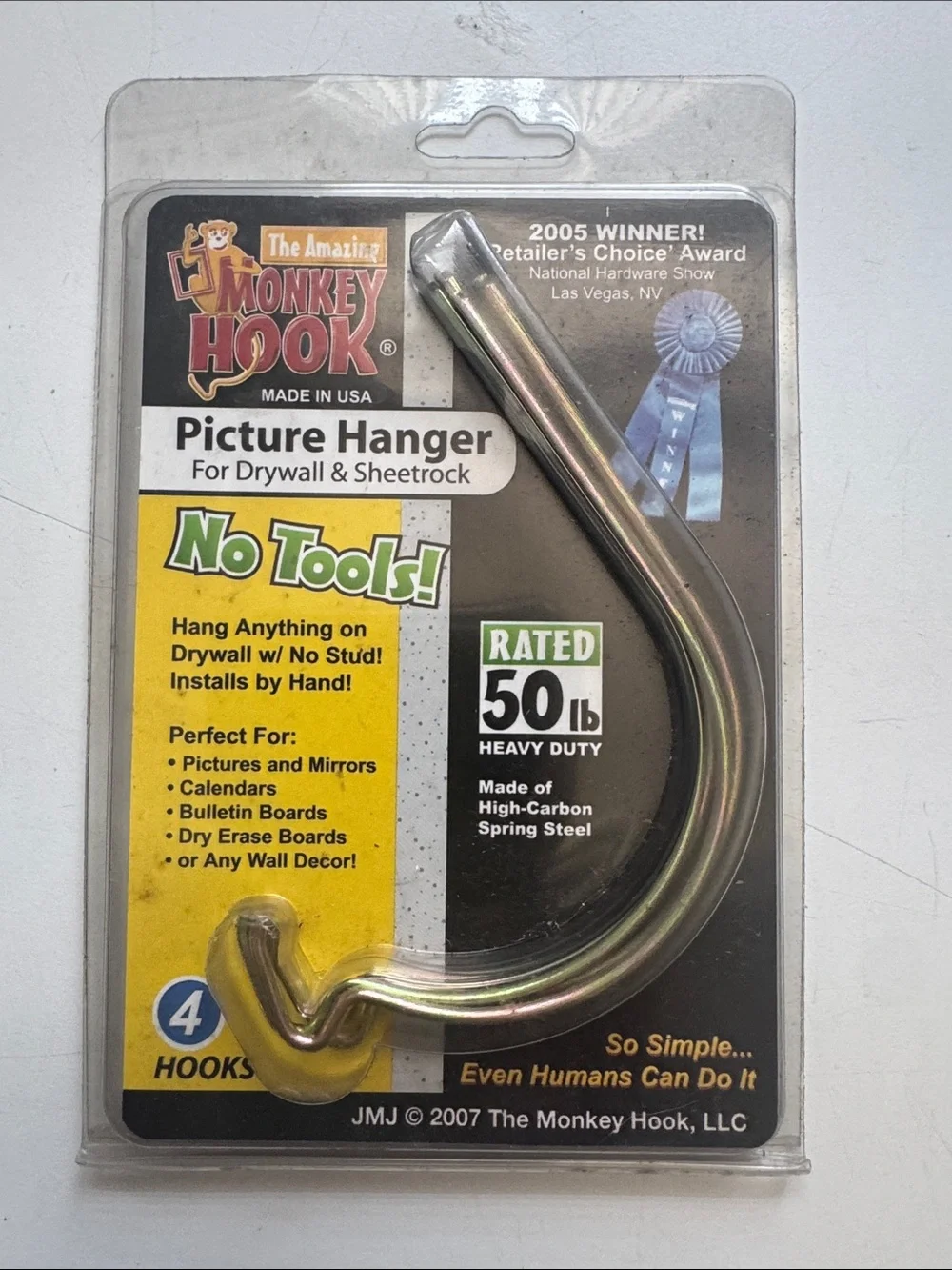 Monkey Hook Picture Hangers